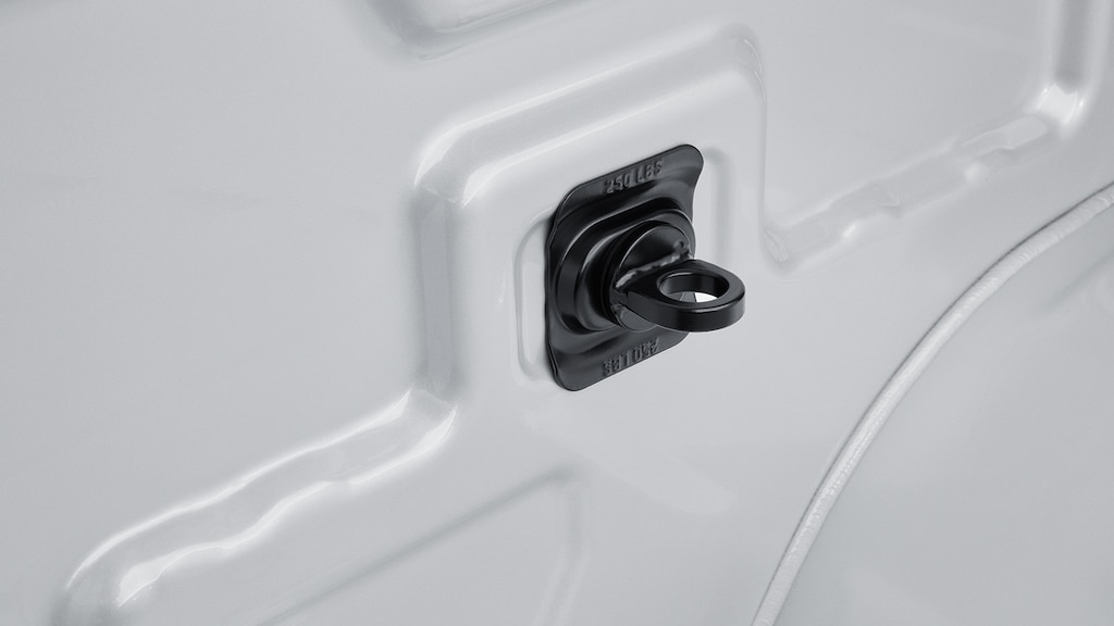 Anillos de amarre negros, accesorio para la caja de Chevrolet Silverado Turbo 2024, camioneta de trabajo